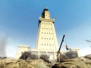 Александрийский маяк (реконструкция)