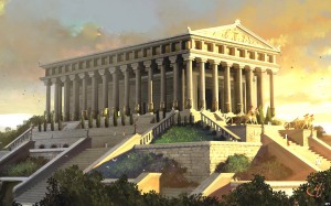 Храм Артемиды в Эфесе (реконструкция)