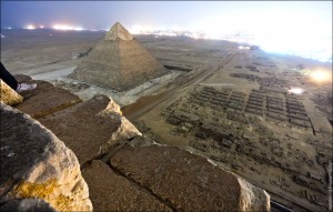 Пирамида Хефрена, сына Хеопса.