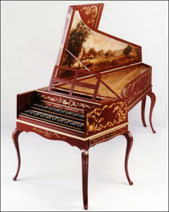 Старинный клавесин